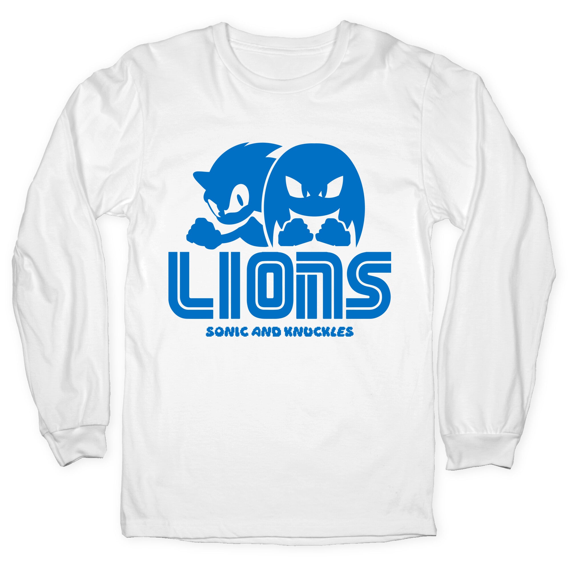 Sonic and Knuckles Lions Longsleeve Tee
